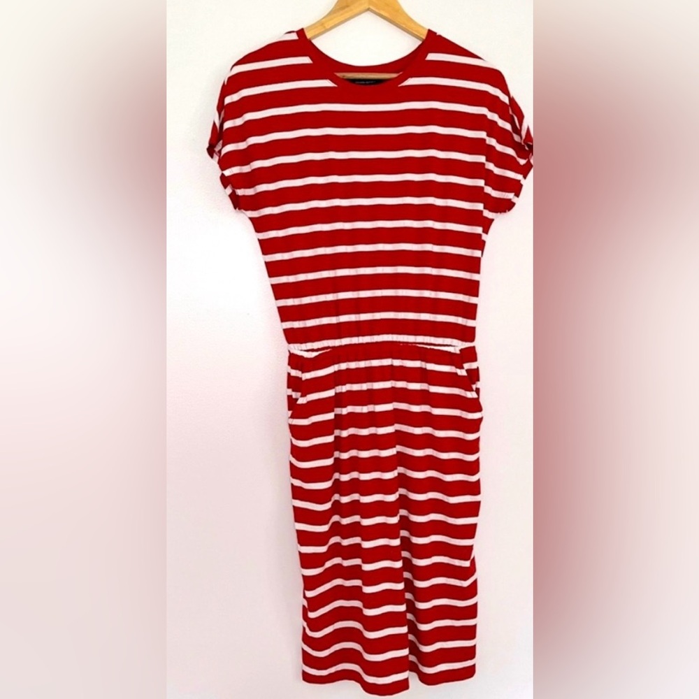 Banana Republic Striped T-Shirt Dress